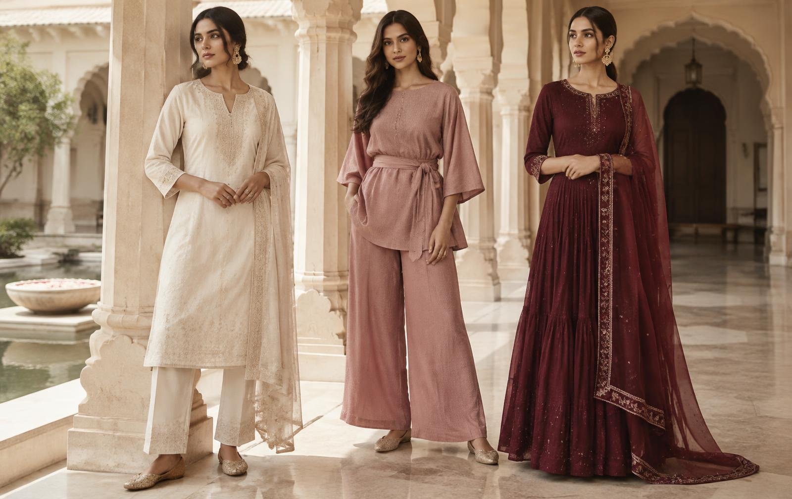 Contemporary Indian women's fashion